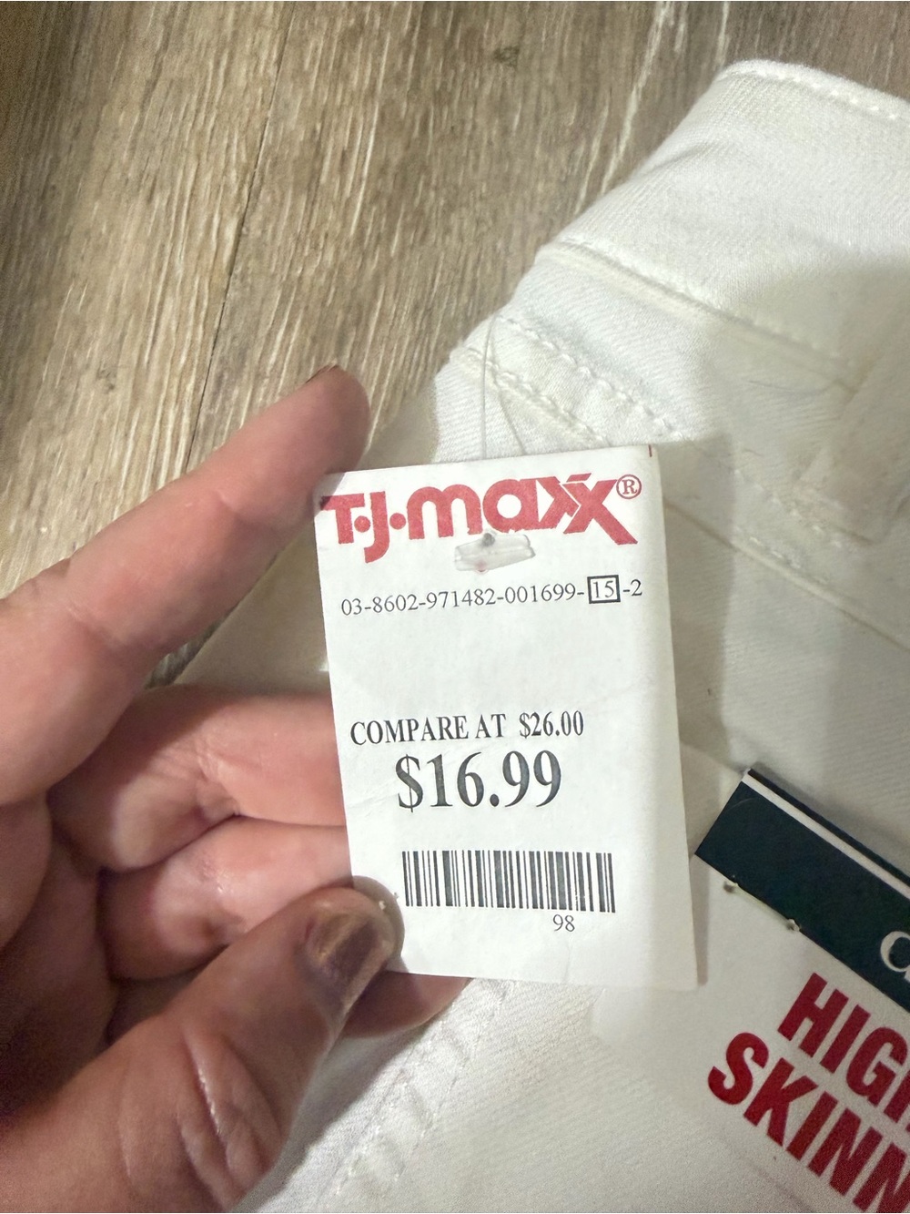 d. jeans White High Waist Skinny Boot Jeans - Picture 3 of 8